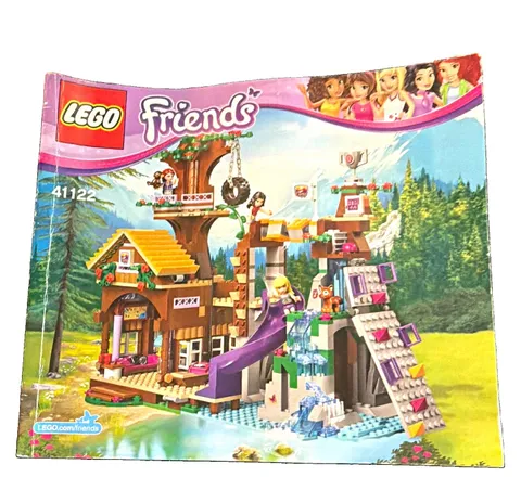LEGO FRIENDS Adventure Camp Tree House 41122 Complete Set