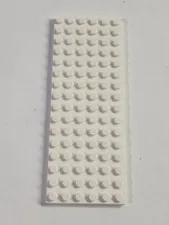 LEGO 6x16 Plate w/ Studs White ● Part # 3027 EUC 