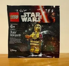 Lego Star Wars (set #5002948): Red Arm C-3PO Minifigure Polybag NEW
