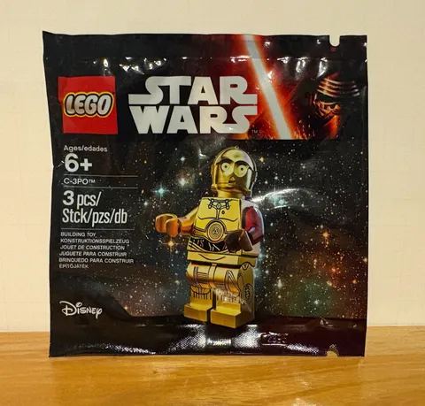 Lego Star Wars (set #5002948): Red Arm C-3PO Minifigure Polybag NEW