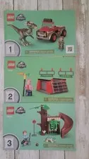 LEGO Jurassic World 76939 Stygimoloch Dinosaur Escape Manual Books 1 2 3 ONLY