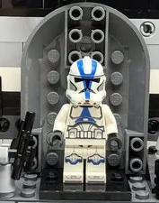 LEGO Star Wars Captain Rex sw1315 & 501st Clone sw1094 Minifigure Lot