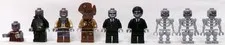 Lego The Lego Movie Wild West and skeleton Robot Lot Sheriff Deputy Agent