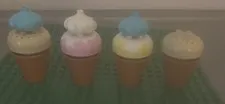 Lego Duplo - Lot Of (4) Ice Cream Cone Pieces
