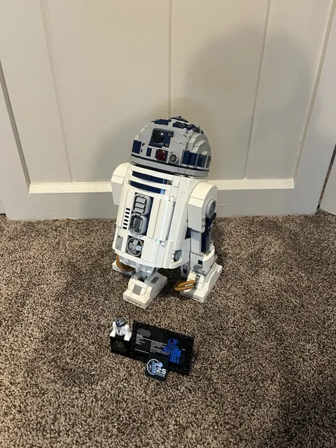LEGO Star Wars UCS R2-D2 75308 w/ Display Stand, 2314 pcs, Ages 18+