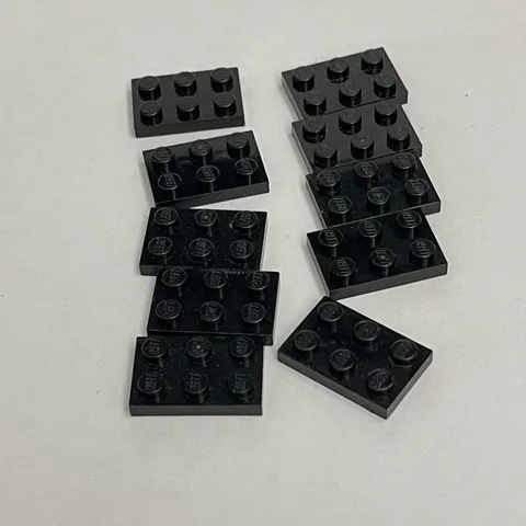 Lego 3021 Black Replacement Parts Pieces Lot of 10