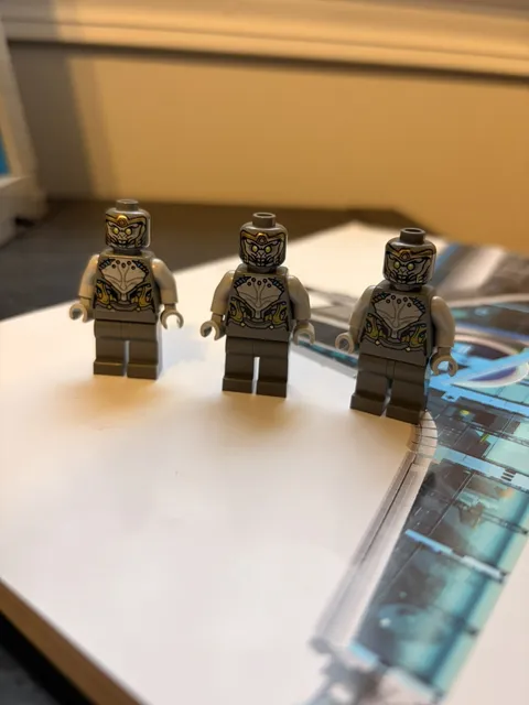 LEGO Minifigure Lot of 3 Marvel Chitauri Avengers Infinity Saga SH0730