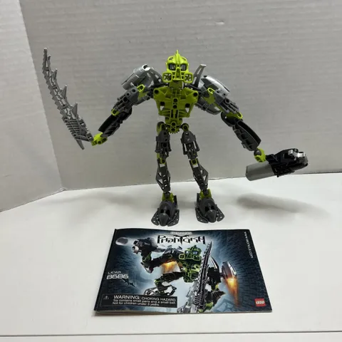 Lego 8686 - Bionicle Phantoka - Toa Lewa 100% complete w/Instructions READ
