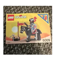 LEGO Castle 6009 Illustrated Instruction Manual Booklet MPN 120367