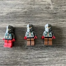 3 LEGO Stingray 2 Aquazone 1998 Minifigure Mini Figure Helmet  