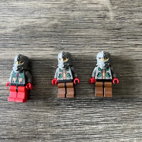 3 LEGO Stingray 2 Aquazone 1998 Minifigure Mini Figure Helmet  