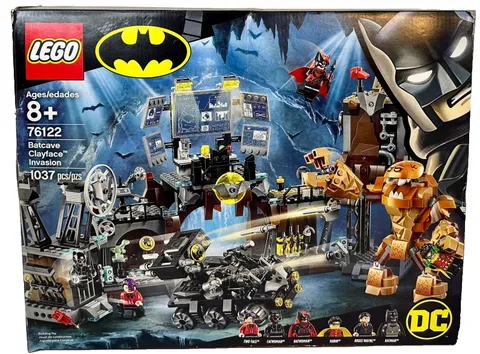 Batman Lego #76122 Batcave Clayface Invasion RARE HTF PREOWNED- Please READ