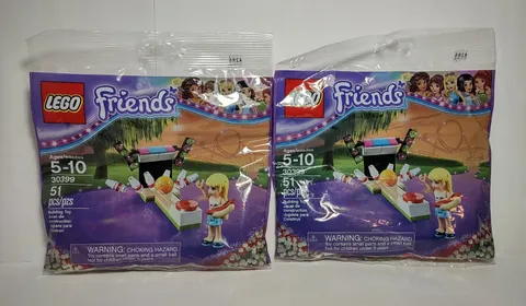 Lego Friends 30399 Bowling Stephanie 51pcs Bag New Set Hot Dog Sports Girl Lot 2