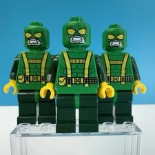3x Lot LEGO Hydra Henchman Minifigure Marvel Super Heroes sh0108 76017 CMF Lot