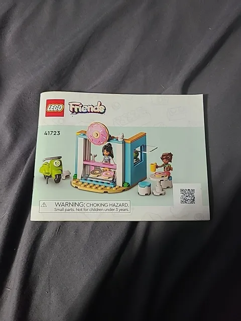 LEGO 41723 Friends Donut Shop Manual Instruction Book Only