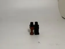 Lego Leg-Hips and 1 Black Left Leg, 1 Brown Pirate Peg Leg