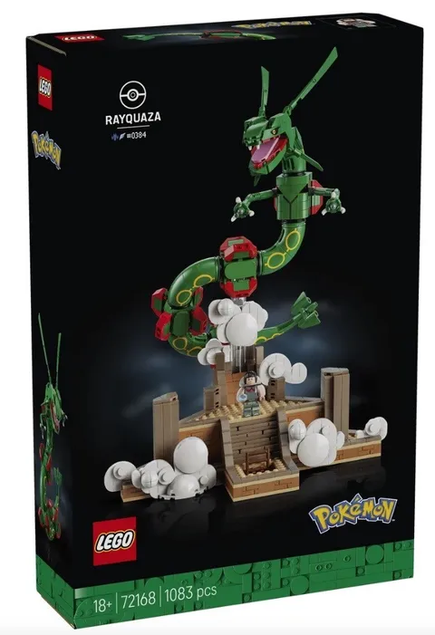 LEGO 72168 Rayquaza - Pokemon - BNISB New