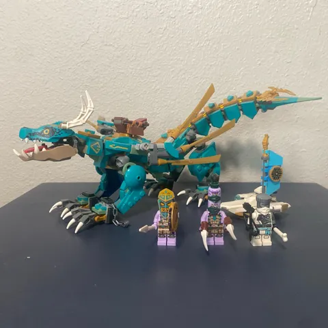 LEGO NINJAGO Jungle Dragon 71746 ONLY 3 FIGURES 100% COMPLETE