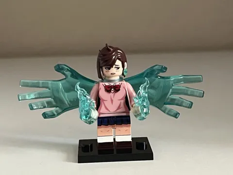 Lego Anime Dan Da Dan Momo Ayase Minifigure Custom Printed