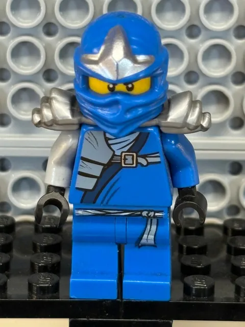 LEGO njo0047 Ninjago Minifigure Jay ZX w/ Shoulder Armor - Blue