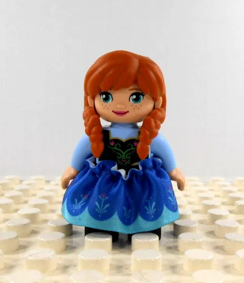 Lego Duplo Figure Anna w/ skirt (Frozen)