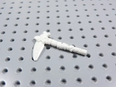 LEGO White Ninjago Bone Scythe Sickle Weapon Minifig AZ
