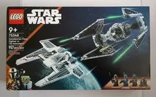 LEGO Star Wars 75348 Mandalorian Fang Fighter v TIE Interceptor Retired Set NISB