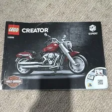 LEGO Creator Expert Harley-Davidson Fat Boy 10269 Illustrated Manual Booklet