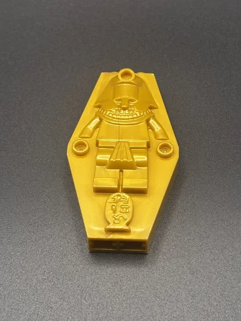 LEGO® Gold Mummy Coffin Gold Lid Pharaoh’s Quest Sarcophagus 30164 7327 75900