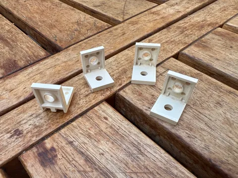 4x LEGO White Bracket ref 3956 / Set 6990/6950/6780/6750/6988/6982/6980/6893
