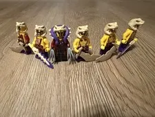 Lego Ninjago Anacondrai Cultists + Chen Lot of 6 Figures w/ Weapons 