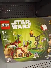 LEGO Star Wars 75422 Yoda's Hut & Jedi Training Set 440 pcs Ages 8+ Smart Brick