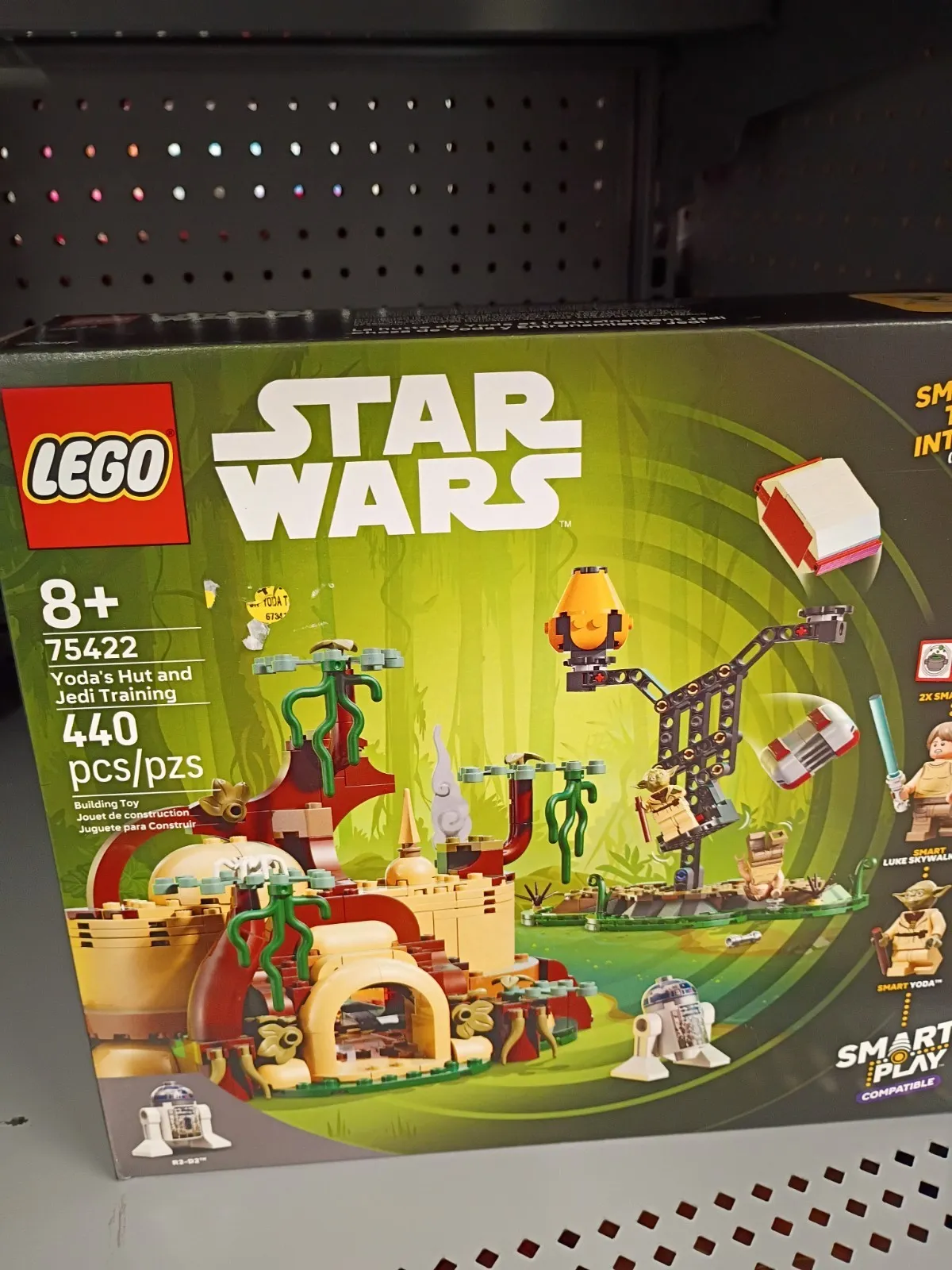 LEGO Star Wars 75422 Yoda's Hut & Jedi Training Set 440 pcs Ages 8+ Smart Brick