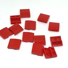 LEGO Parts - Red Slope, Curved 2 x 2 x 2/3 - No 15068 - QTY 13