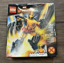 LEGO Super Heroes: Wolverine Mech Armor (76202)..Damaged Box