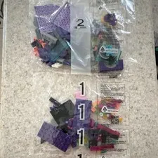 LEGO Mixed Parts/Pieces Plastic Bulk Lot Numbered Polybags Bags 1 & 2