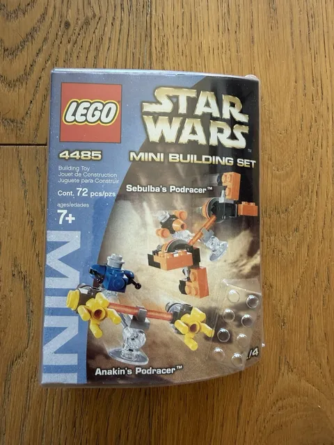 LEGO Star Wars: Sebulba's Pod & Anakin's Pod Mini Building  (4485) - New Sealed