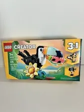 LEGO Creator 3 in 1 Tropical Toucan 31173 Complete Set 225 pcs Age 7+