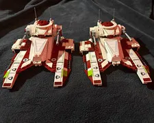 LEGO Star Wars Clone Wars Republic Fighter Tank Vehicle Build Lot of 2