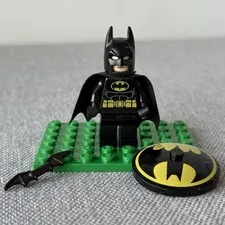 LEGO Batman Black Suit Classic Minifigure Figure Minifig 7781 7783 7785