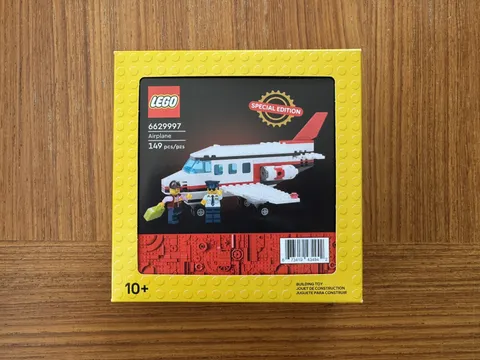 LEGO #6629997 Airplane Special Edition GWP: Limited Edition Brand New Set