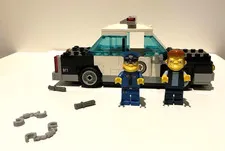 LEGO Simpsons 71016 Police Car Snake & Wiggum Minifigures 100% COMPLETE