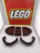 LEGO Pirate Reddish Brown Ship / Boat Hull Brick 21322 ideas  lot of 5pcs
