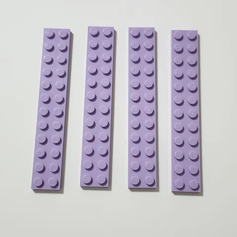 Lego Lavender Purple 2x12 2445 Parts Pieces  Long Plates Frozen Friends Girls