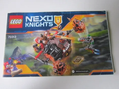 Lego Building Instructions Nexo Knights 70313