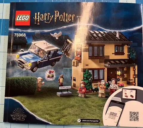 LEGO Harry Potter 4 Privet Drive Home 75968 Complete Set W/Manual No Box Retired
