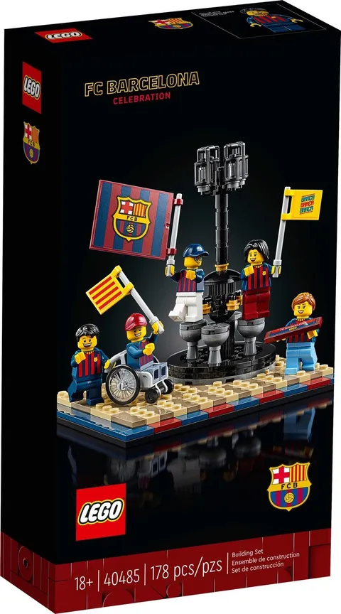 LEGO 40485 - FC Barcelona Celebration Exclusive NIB -New -Sealed -Retired