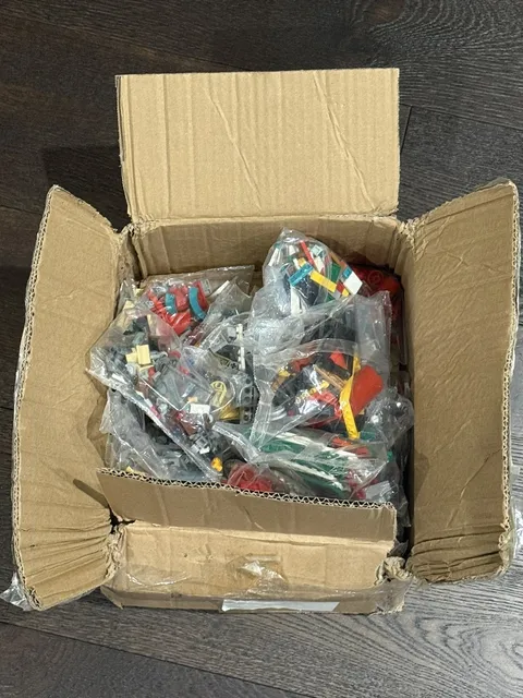 LEGO Bulk Lot Sealed Polybags Unopened Parts Bags New Sets Approx 5 lbs