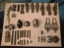 Lego Bionicle Misc. (37) Piece Lot Including Toa Hewkii Inika Components