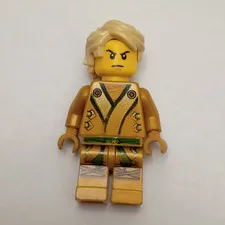 LEGO NINJAGO Ninjago Tan Ninja Plastic Minifigure w/ Blond Hair, NINJAGO City